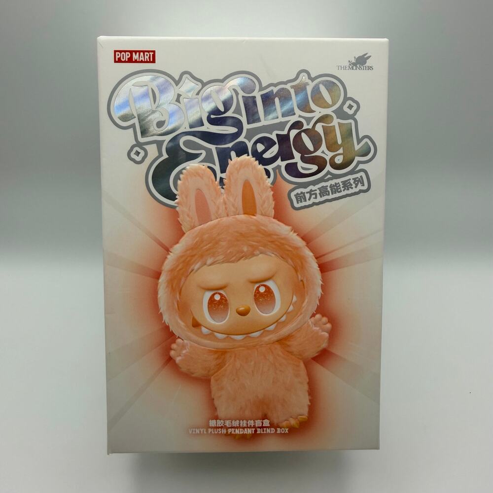 Pop Mart Big Into Energy Vinyl Plush Pendant Blind Box Figure